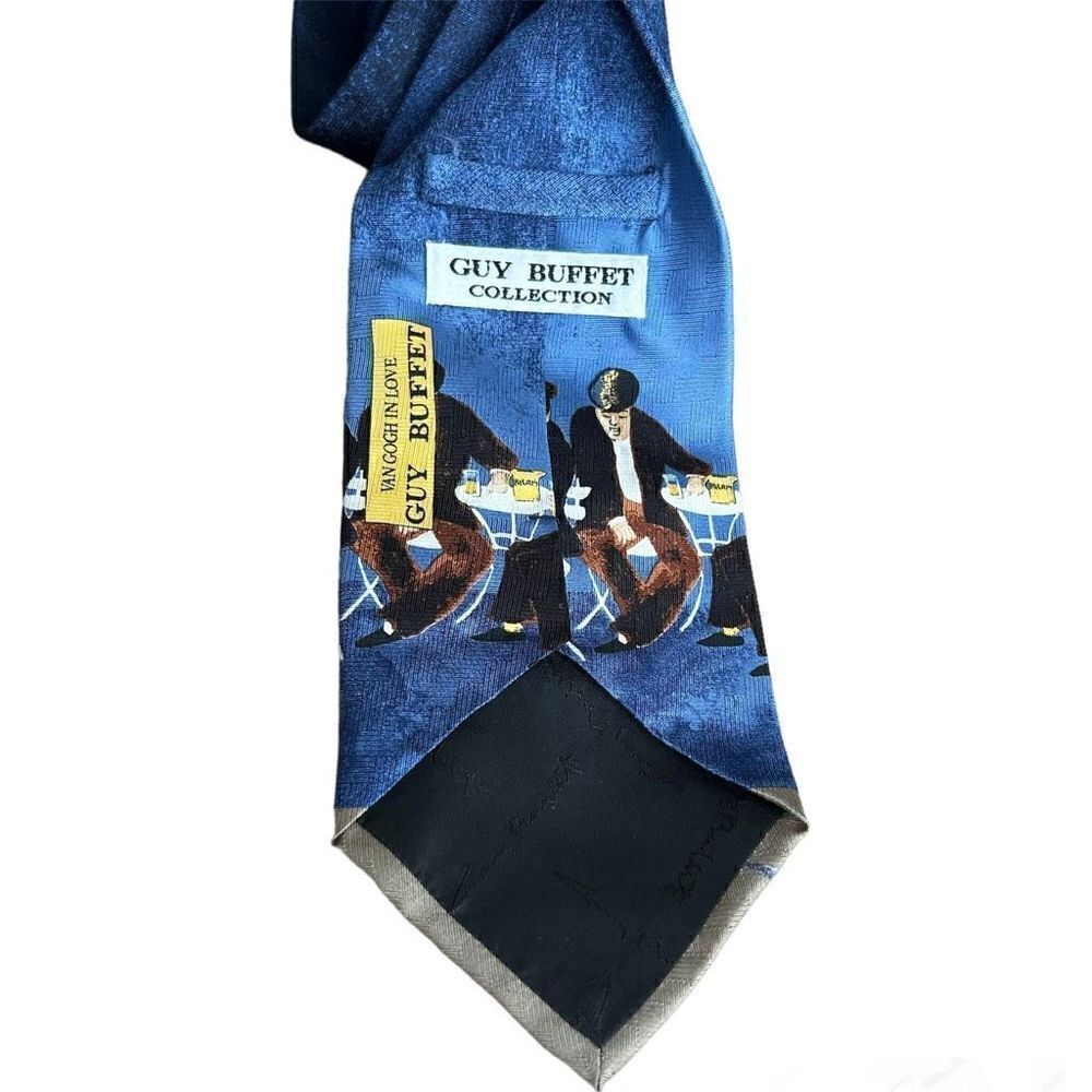 Vincent Van Gogh In Love Silk Necktie Guy Buffet Collection - Picture 4 of 6